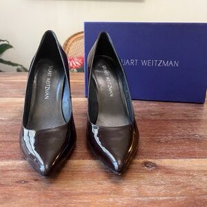 Stuart Weitzman Nancy Heel in Mocha